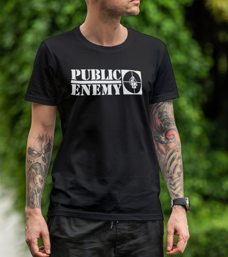 Public Enemy Classic Target Icon Hip Hop Legacy T-Shirt