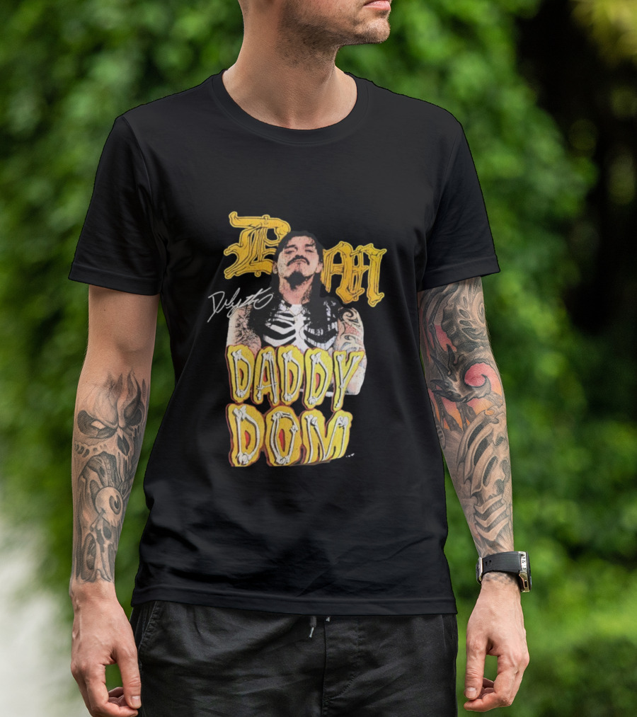 Dominik Mysterio Daddy Dom Signature WWE Papi T-Shirt