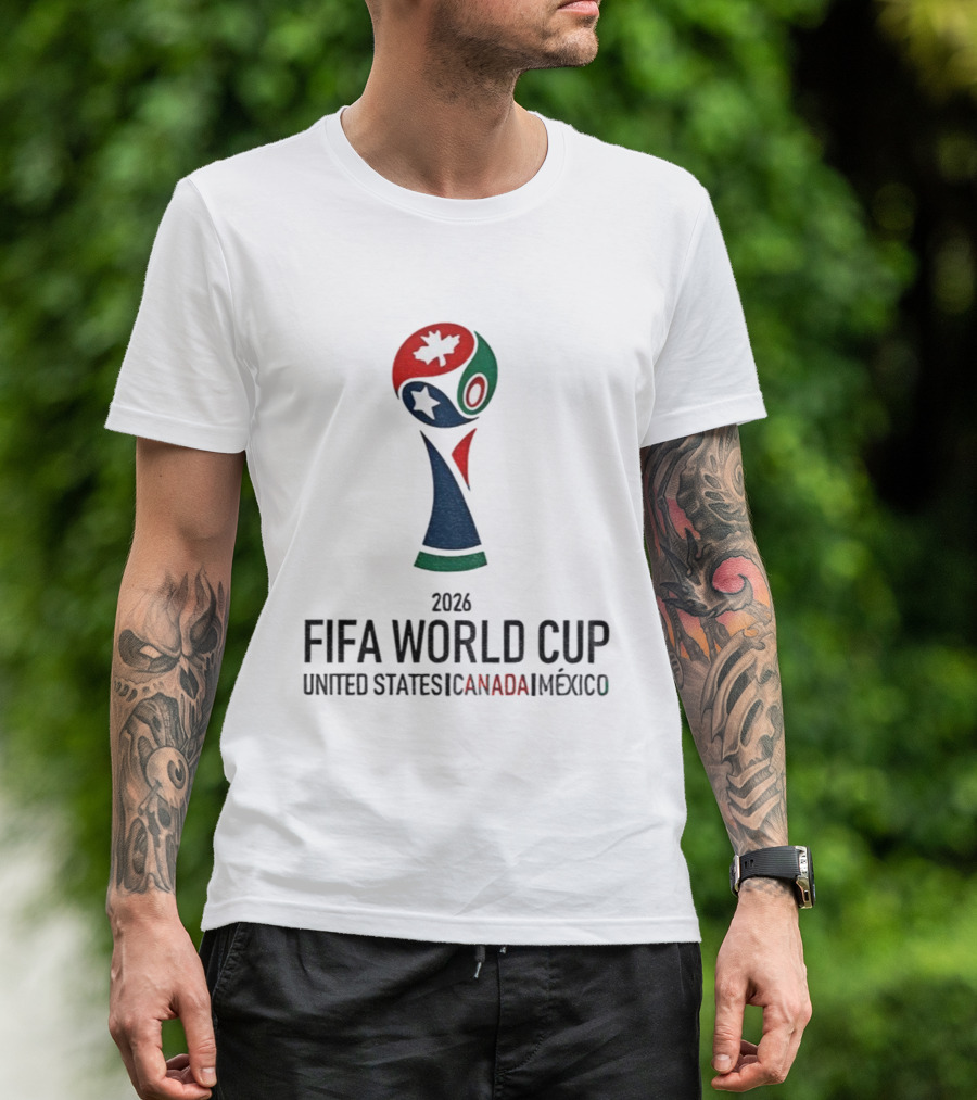 2026 FIFA World Cup United States Canada Mexico T-Shirt