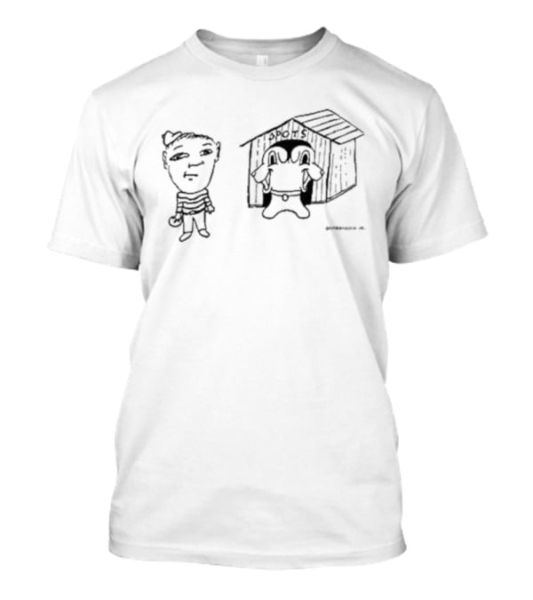 Goobsmooch Spots House Character Drawing T-Shirt