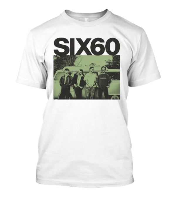 SIX60 The Van Band Photo Vintage Style T-Shirt