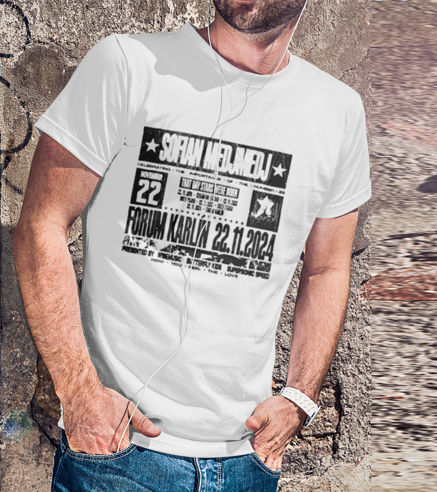 Sofian Medjmedj Czechoslovakia Event Forum Karlin 22 11 2024 T-Shirt