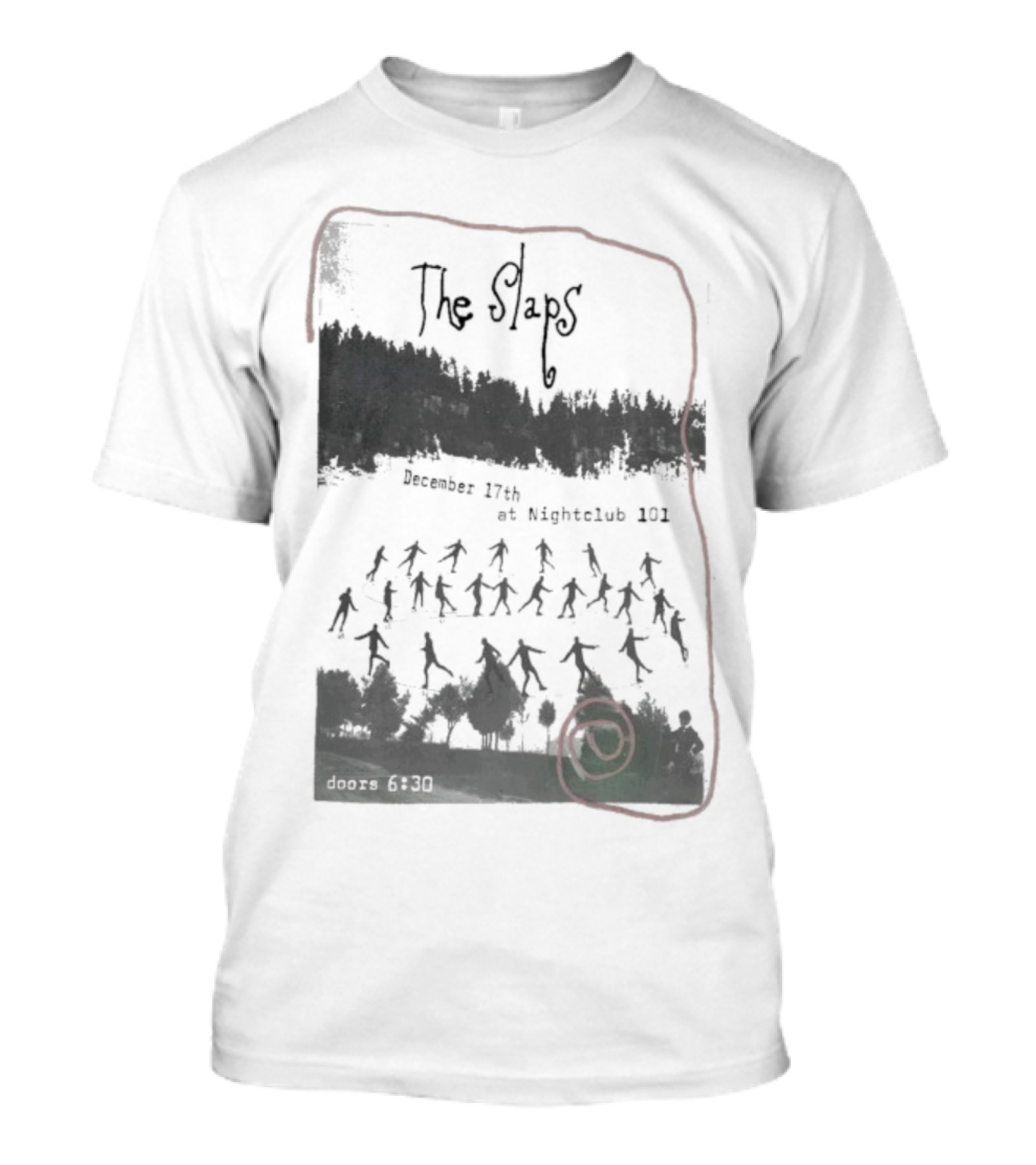 The Slaps Night Club 101 NYC December 17 2025 Event Tour T-Shirt