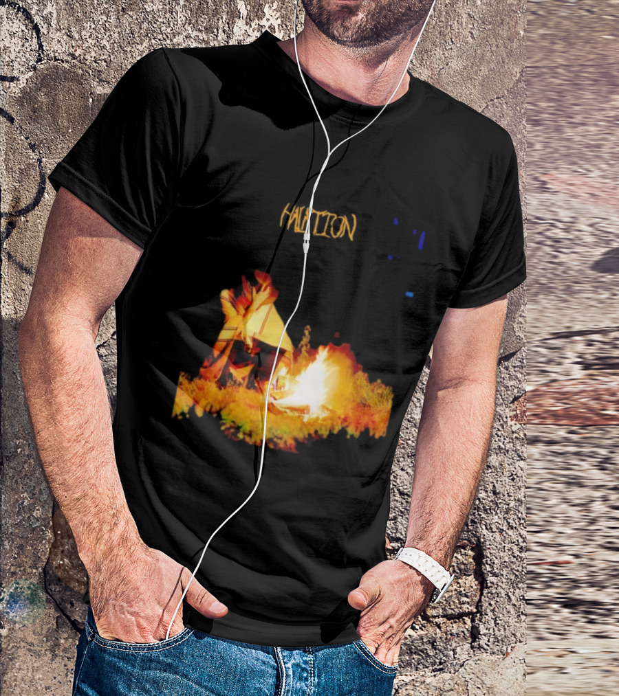 Halation Campfire Tour 2026 Cozy Wilderness Adventure T-Shirt