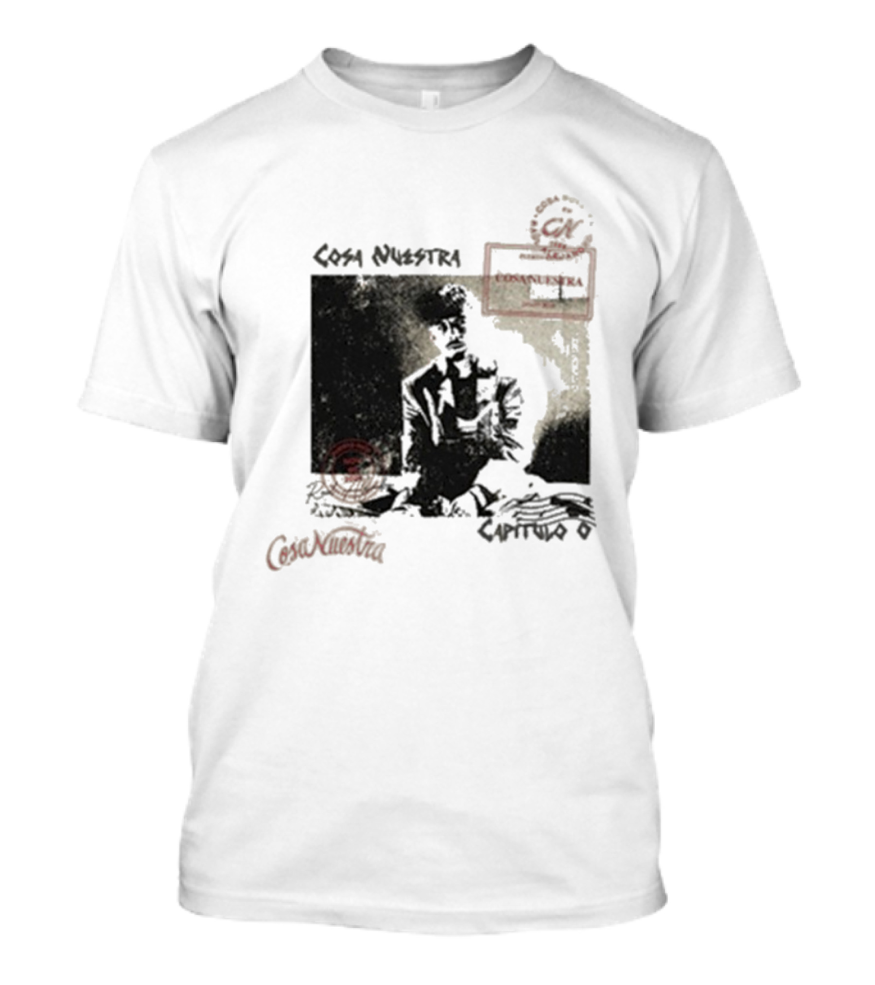 Casa Nostras Estampilla Rauw Alejandro Cola Nucturna T-Shirt