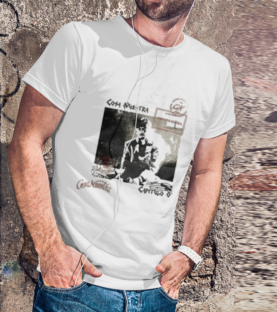 Casa Nostras Estampilla Rauw Alejandro Cola Nucturna T-Shirt