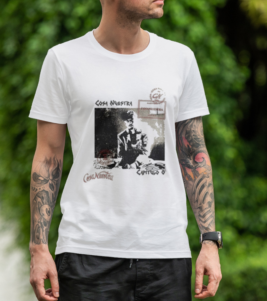 Casa Nostras Estampilla Rauw Alejandro Cola Nucturna T-Shirt