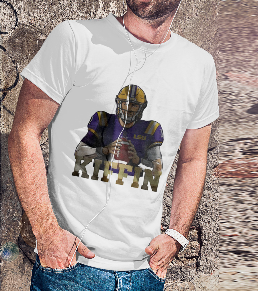 Kiffin Lane Kiffin NCAA LSU Football Captain T-Shirt