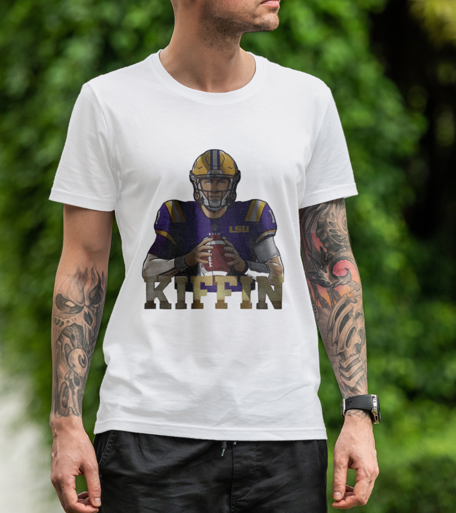 Kiffin Lane Kiffin NCAA LSU Football Captain T-Shirt