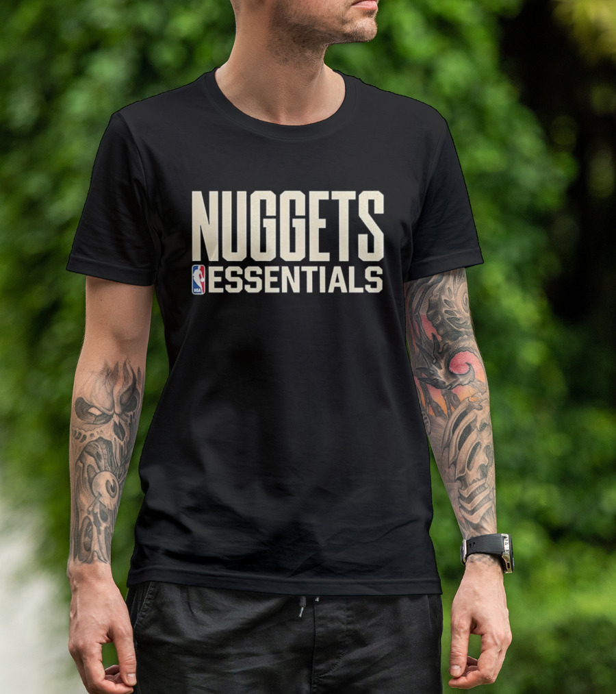 Nuggets Essentials NBA Basketball Fan Apparel Denver Team T-Shirt
