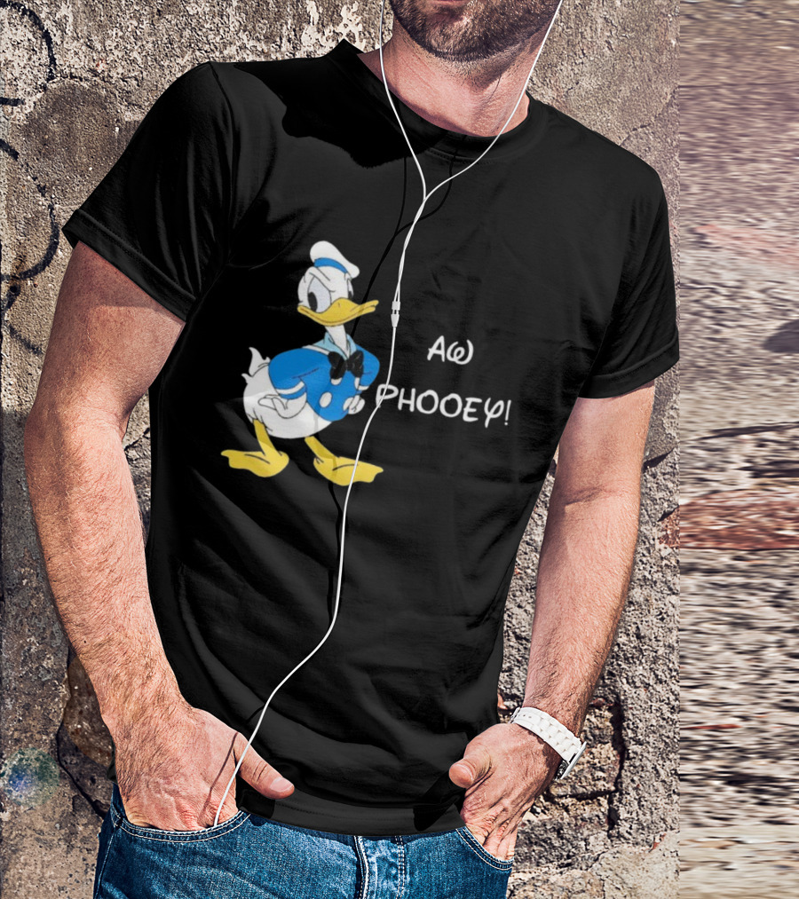 Donald Duck Aw Phooey Comic Pose Expression T-Shirt