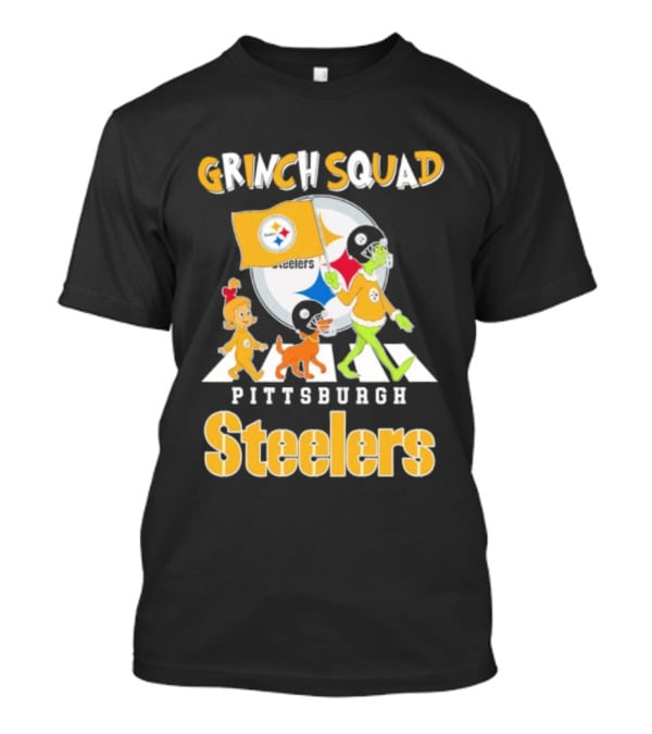 Grinch Squad Pittsburgh Steelers Cindy Lou Max T-Shirt