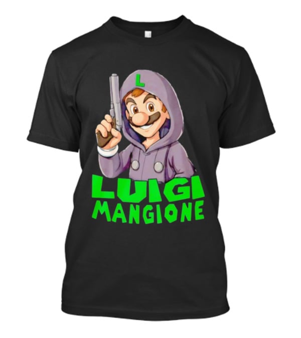 Luigi Mangione Nintendo Persona T-Shirt