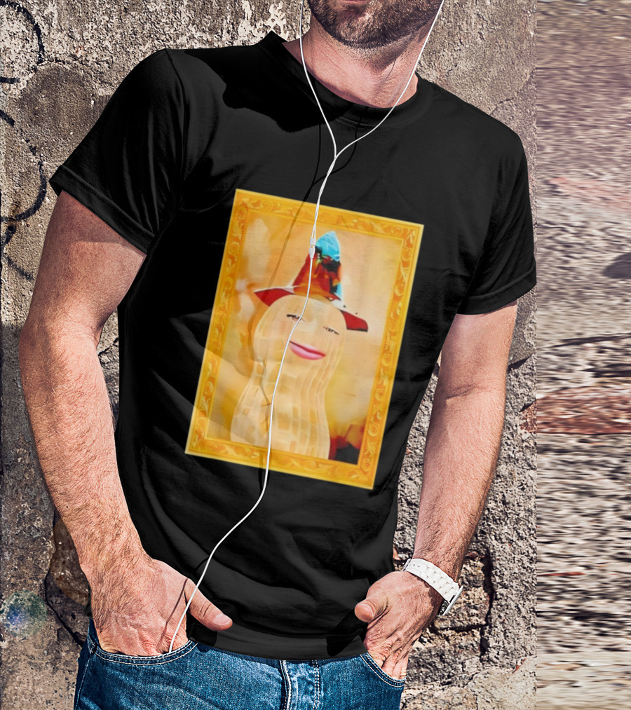 The Burnt Peanut Bungulator Witch Hat Portrait Renaissance T-Shirt