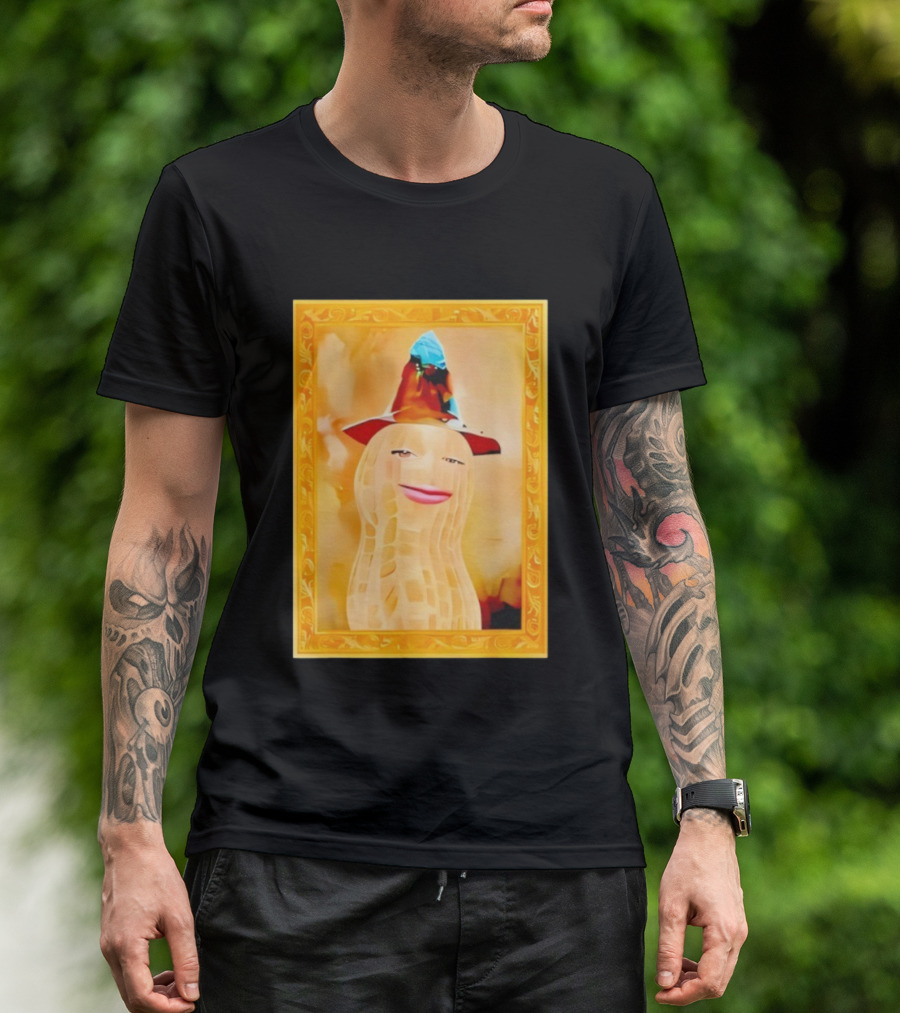 The Burnt Peanut Bungulator Witch Hat Portrait Renaissance T-Shirt