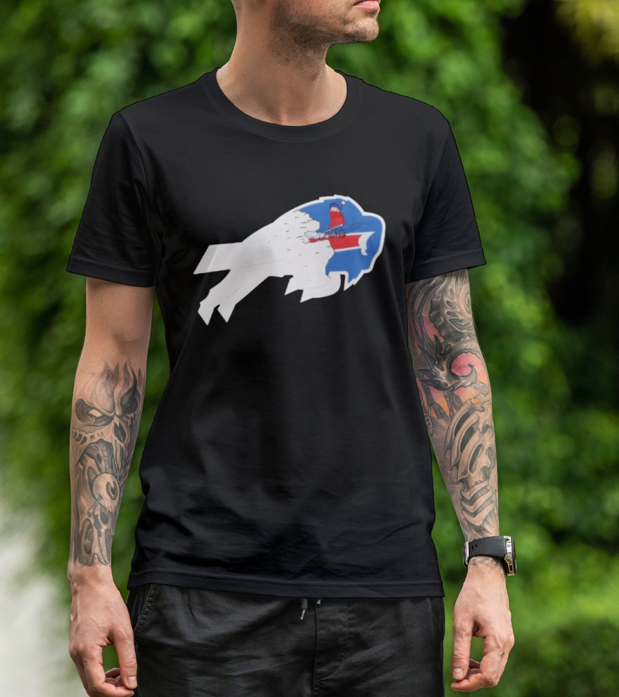 Buffalo Bills Winter Snow Plow Kid Theme T-Shirt