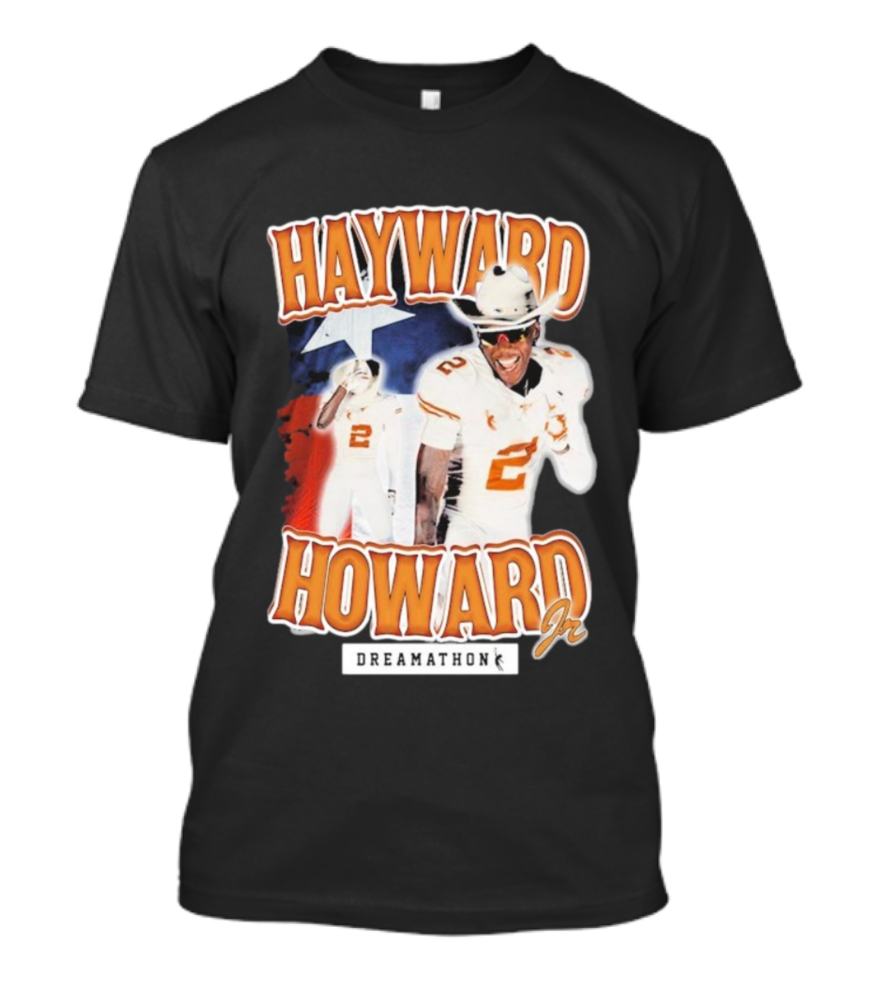 Hayward Howard Jr Dreamathon Texas Football Cowboys T-Shirt