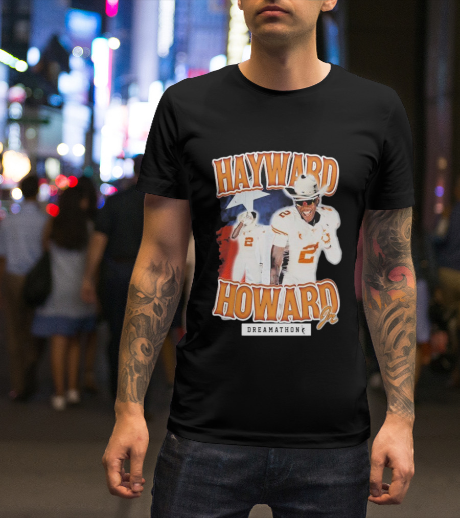 Hayward Howard Jr Dreamathon Texas Football Cowboys T-Shirt