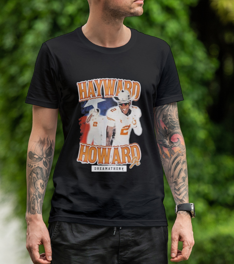 Hayward Howard Jr Dreamathon Texas Football Cowboys T-Shirt