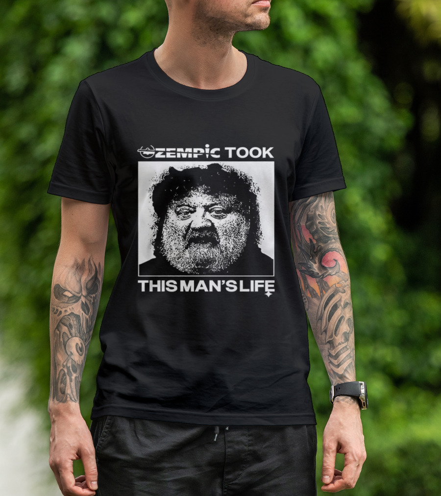 Ozempic Took This Man's Life Meatcanyon Meme T-Shirt