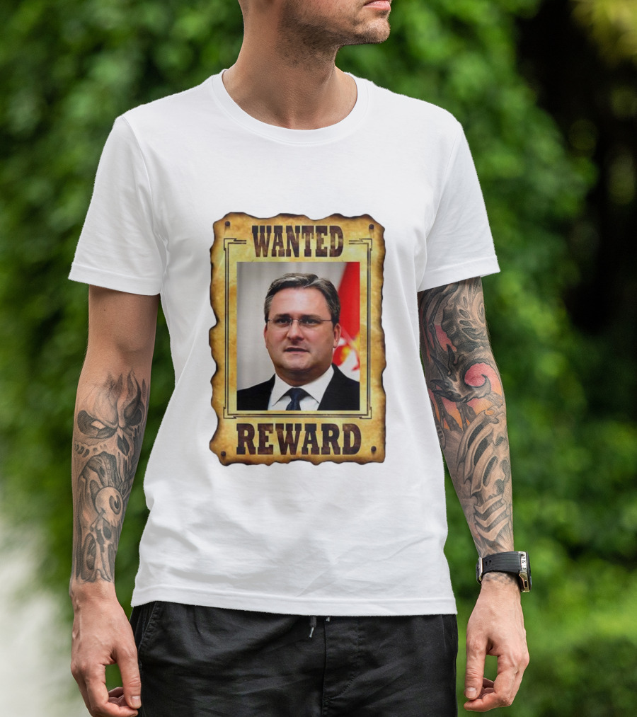 Wanted Reward Nikola Selaković T-Shirt
