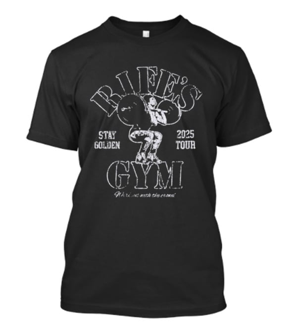 Rife's Gym Stay Golden 2025 Tour Lift Big Matte Rife T-Shirt