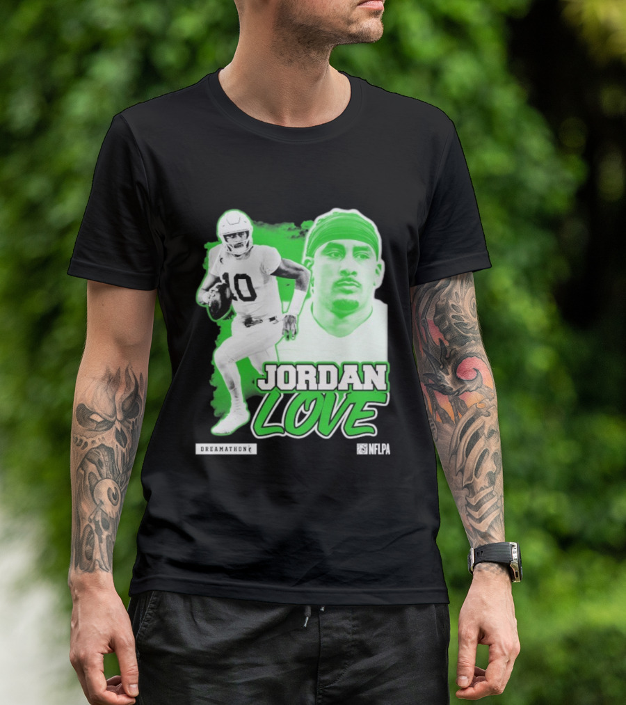 Jordan Love Green Bay Packers Dreamathon NFL Football T-Shirt