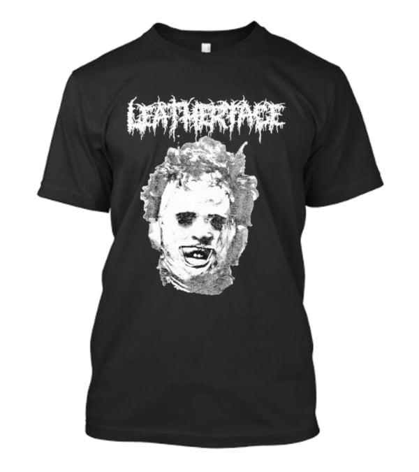 The Texas Chainsaw Massacre Metal Face Horror Icon Classic T-Shirt