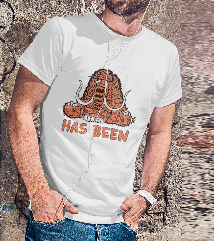 Has Been Never Was Blake Anderson Woolly Mammoth T-Shirt