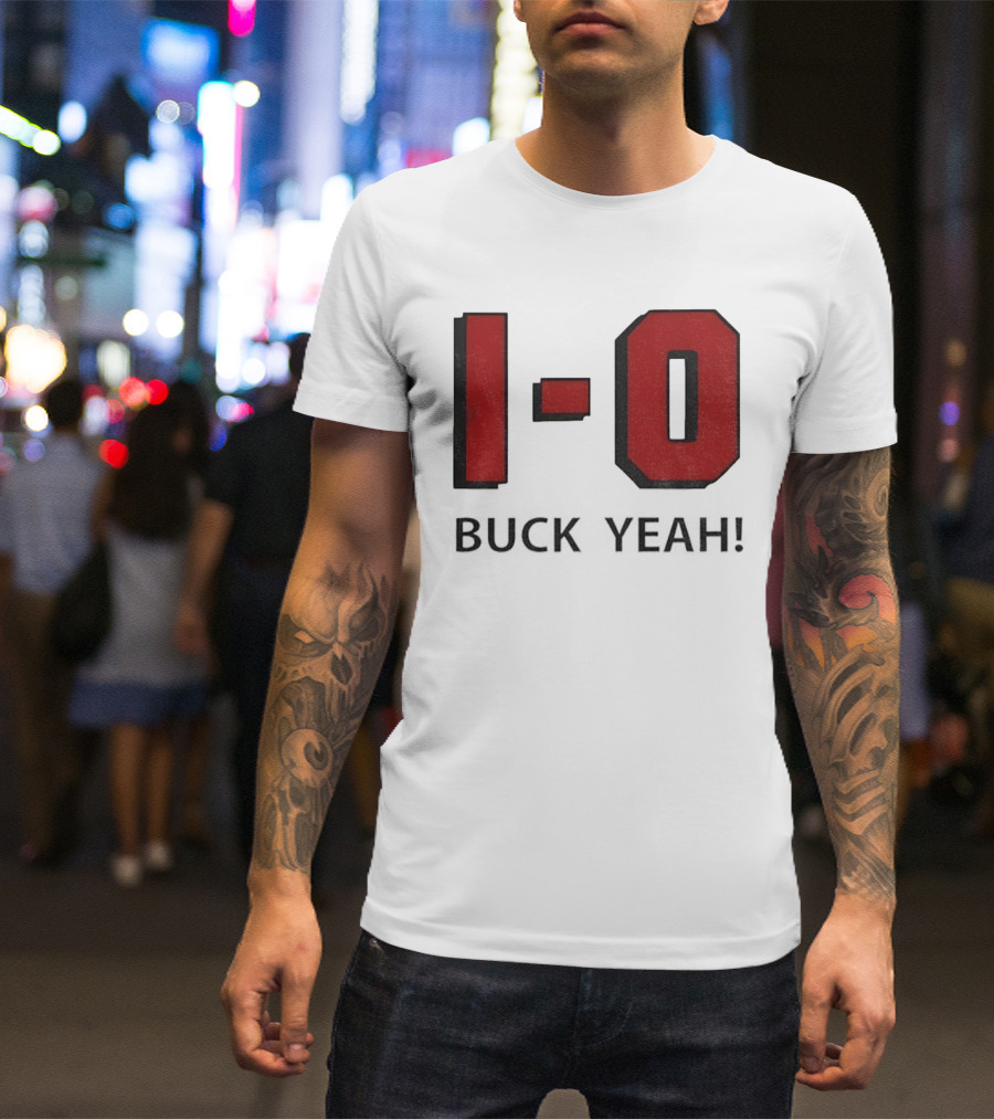 Ohio State Buckeyes I O Buck Yeah Football NFL 2025 T-Shirt