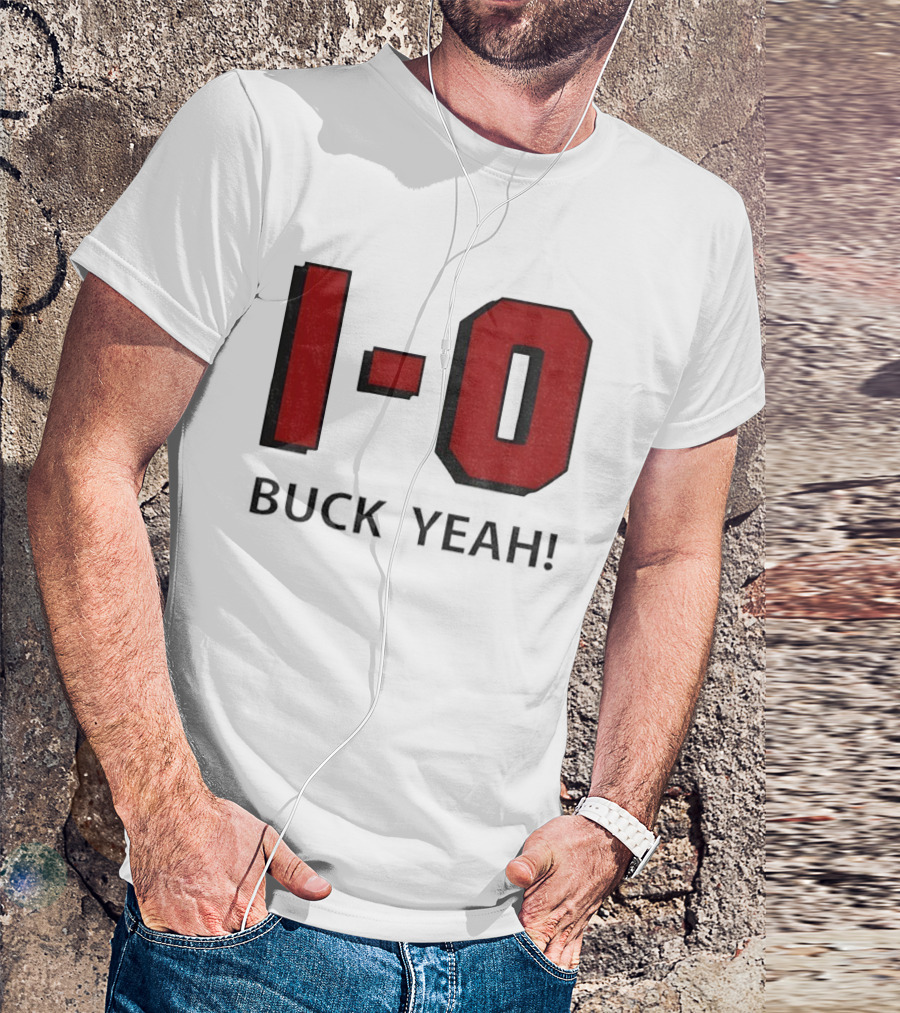 Ohio State Buckeyes I O Buck Yeah Football NFL 2025 T-Shirt