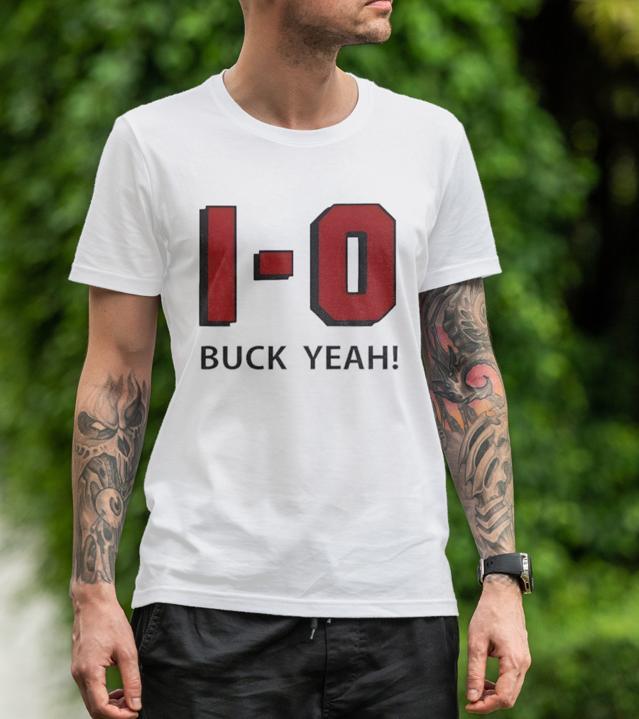 Ohio State Buckeyes I O Buck Yeah Football NFL 2025 T-Shirt