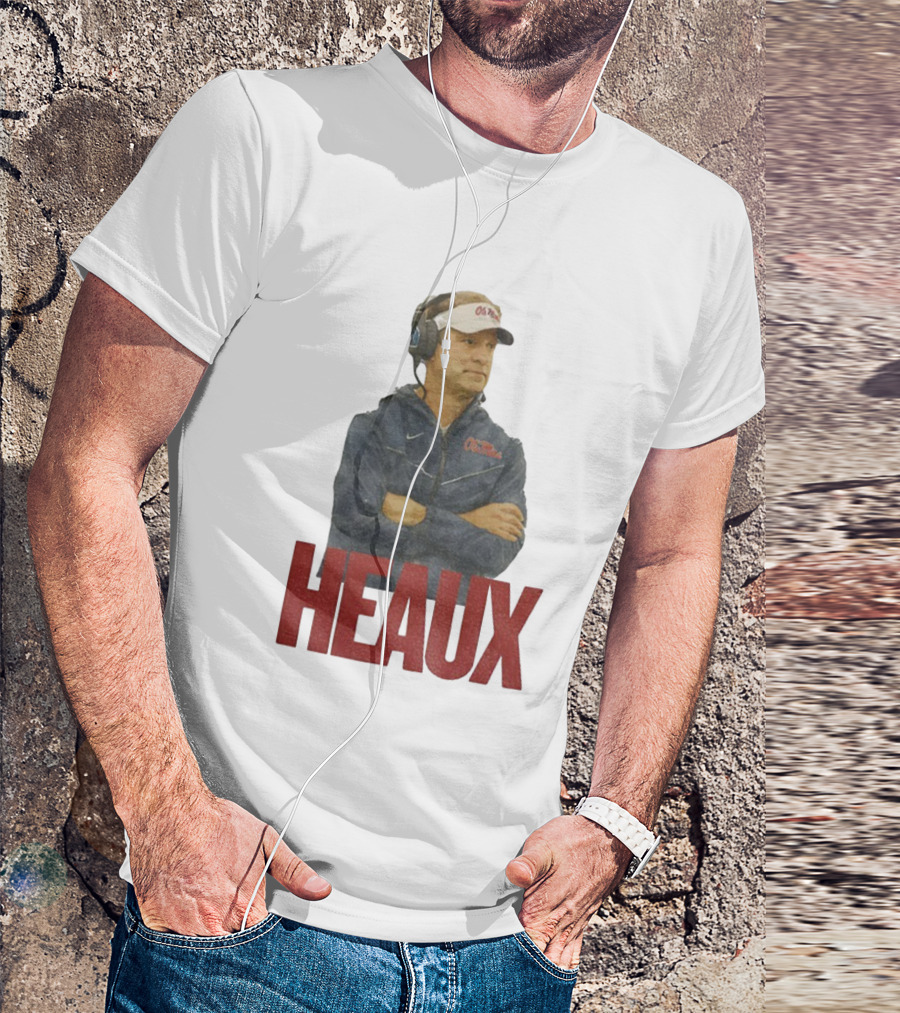 Ole Miss Rebels Lane Kiffin Heaux 2025 Football T-Shirt