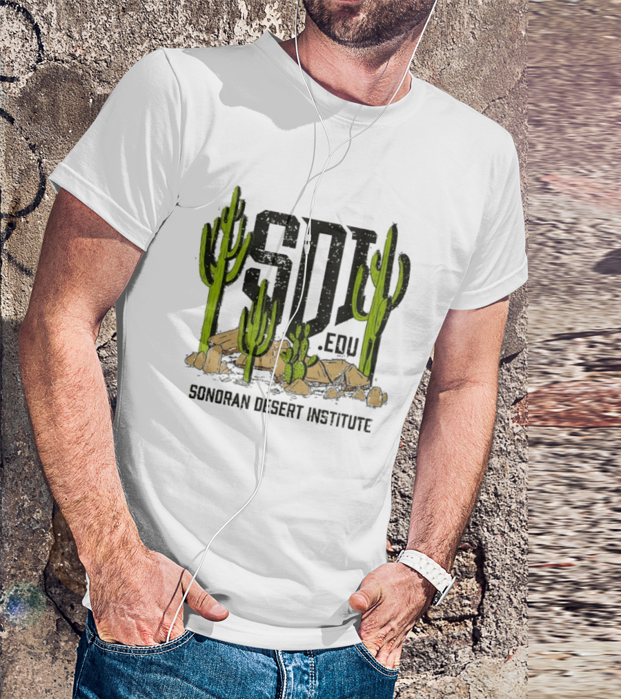 Tristar Trading SDI Sonoran Desert Institute Cactus T-Shirt