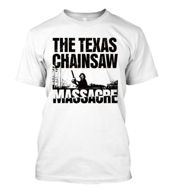 The Texas Chainsaw Massacre The Getaway Chainsaw Wielding Scene T-Shirt