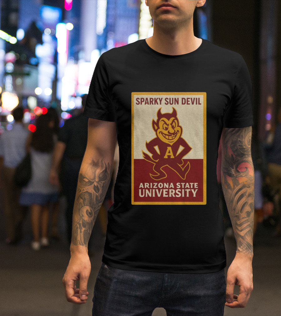 Sparky Sun Devil Arizona State University T-Shirt