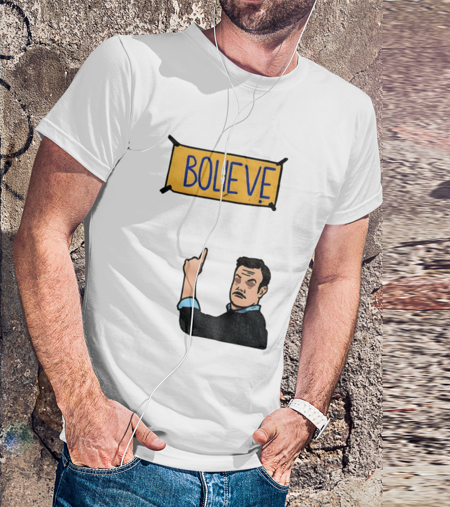 Bolieve Bo Nix Denver Broncos NFL Football Cartoon T-Shirt