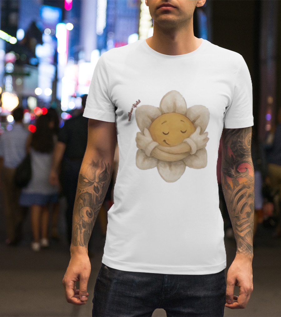 Matthew Ifield Sunflower Hugging Face T-Shirt