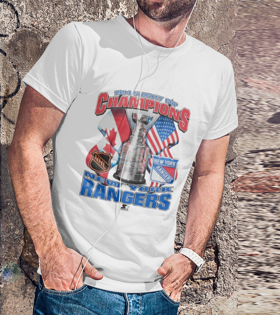 1994 Stanley Cup Champions New York Rangers NHL Show Me The Cup T-Shirt