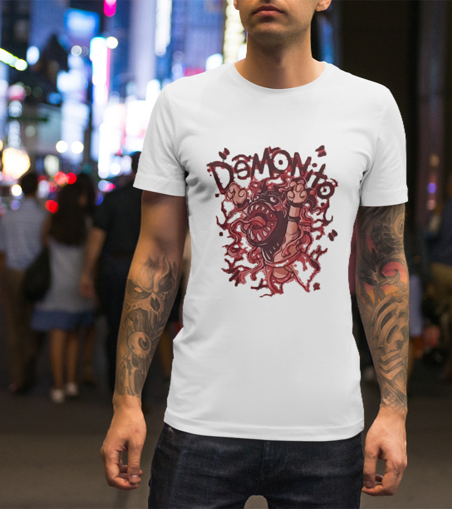 Demonio WWE Finn Balor Character Art Monster T-Shirt