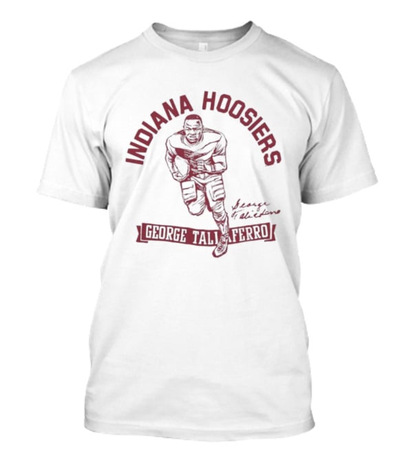 Indiana Hoosiers Football George Taliaferro Vintage Style Sports Apparel T-Shirt