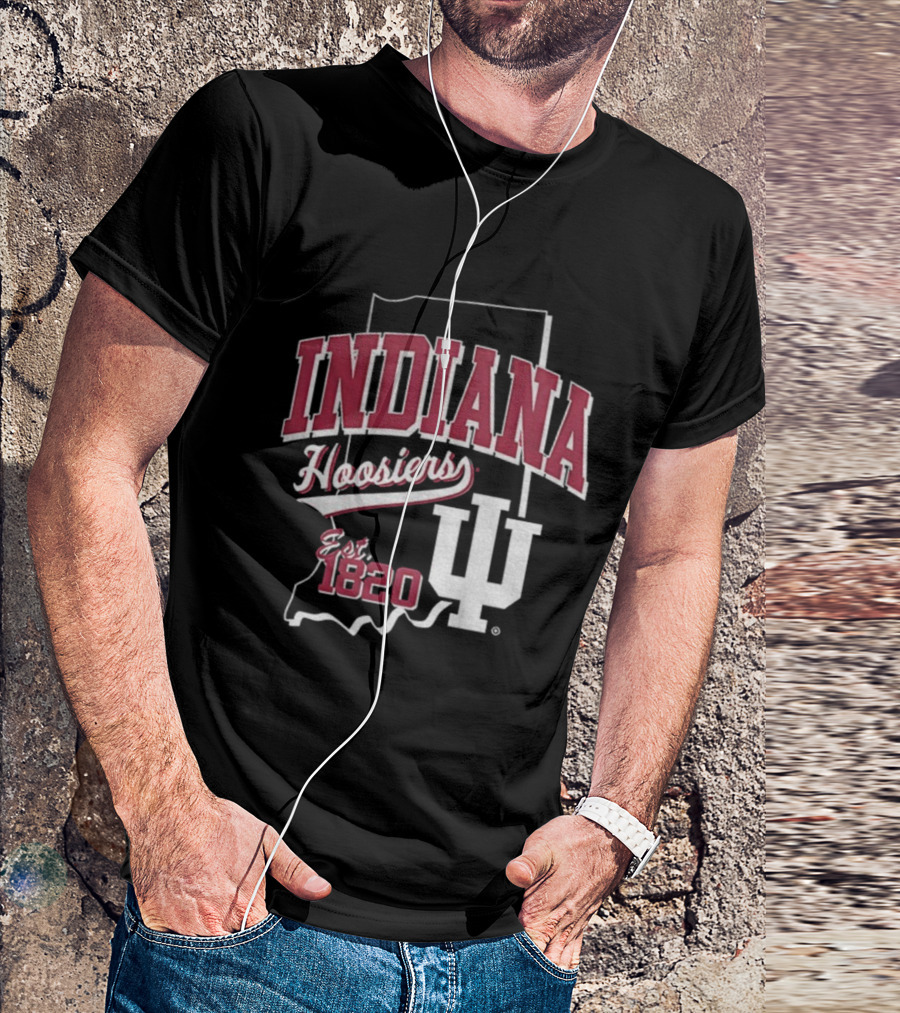 Indiana Hoosiers Est 1820 Big Ten Football Championship T-Shirt