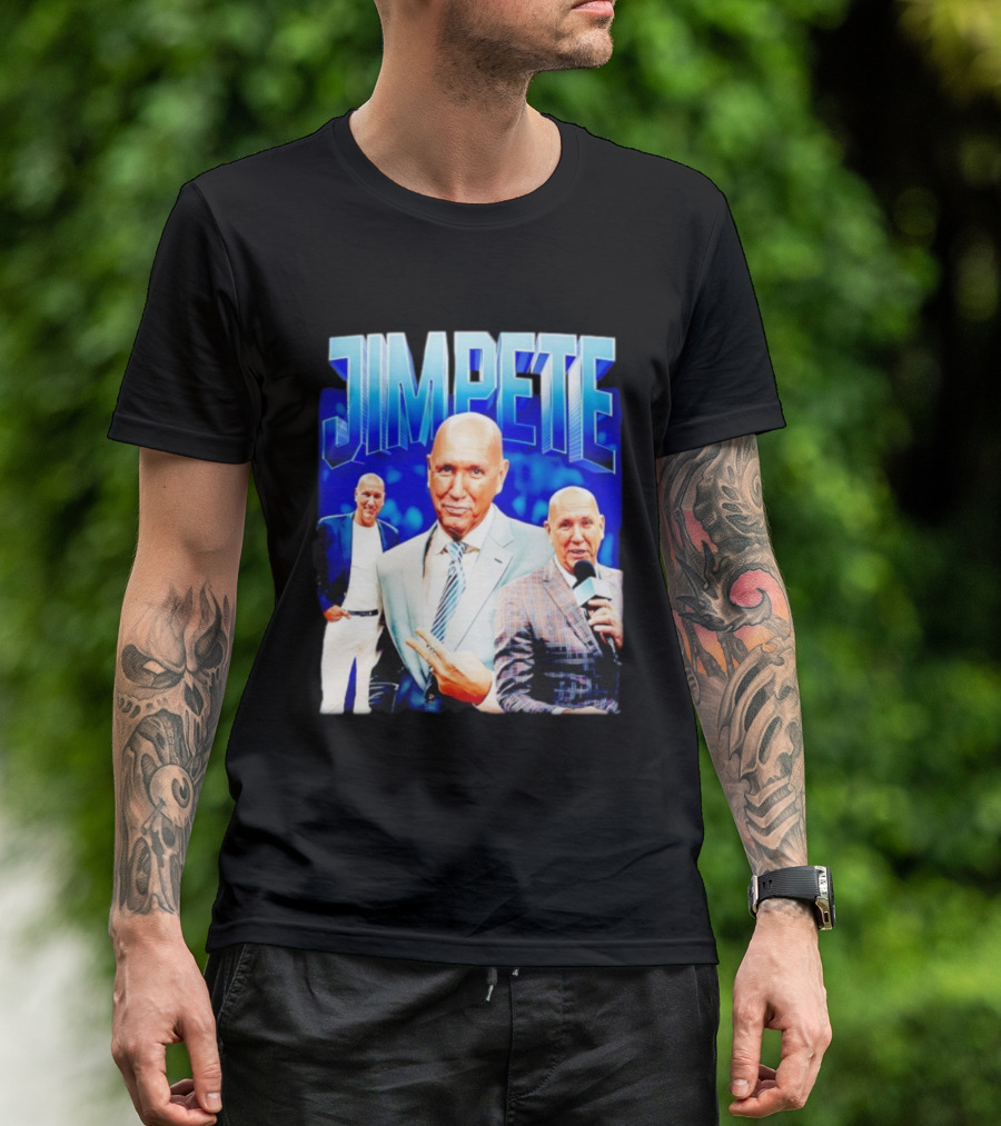 Jim Pete American Former Professional Basketball Player T-Shirt