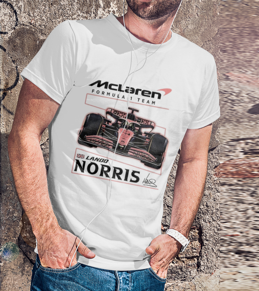 Norris McLaren Formula One Team MCL39 2025 T-Shirt