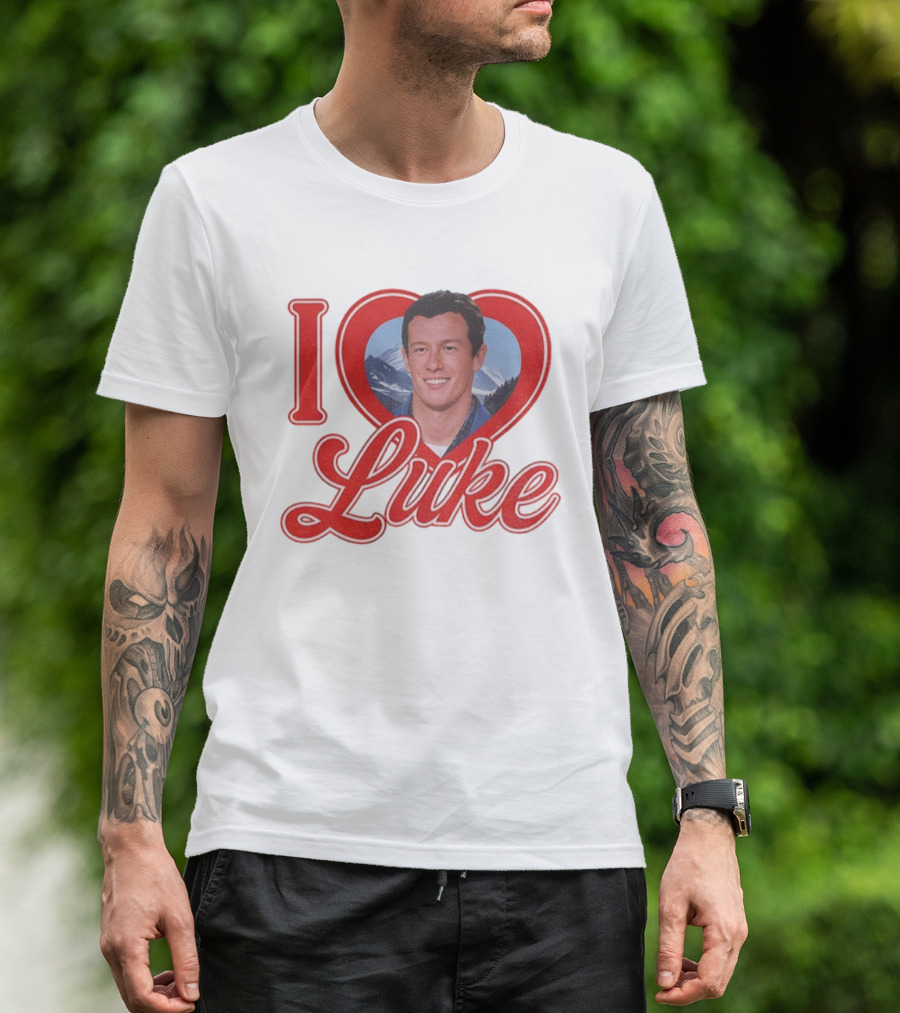 I Heart Luke Callum Turner Celebrity Reference T-Shirt
