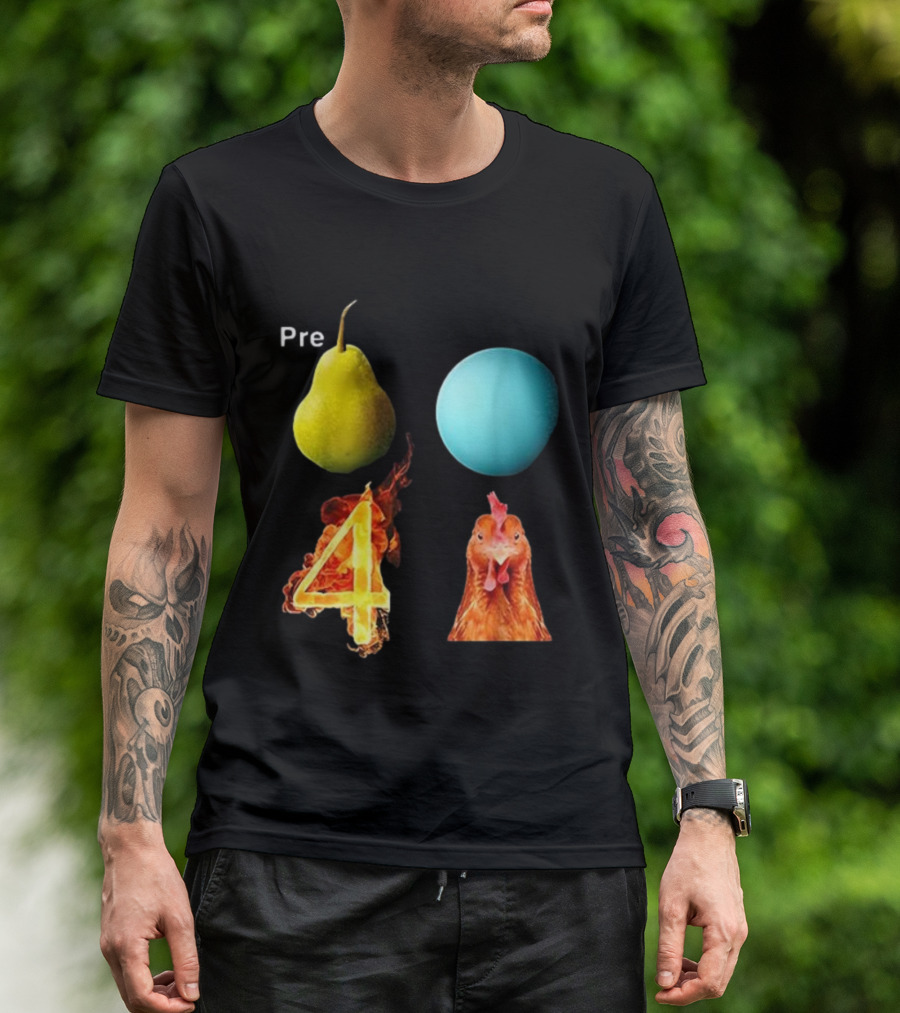 Pre Pear Uranus 4 Chicken Dan Howell T-Shirt