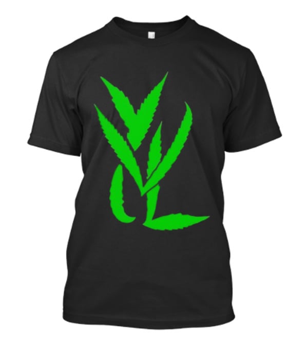 Leaves Green YVL Nature-Inspired Concept T-Shirt