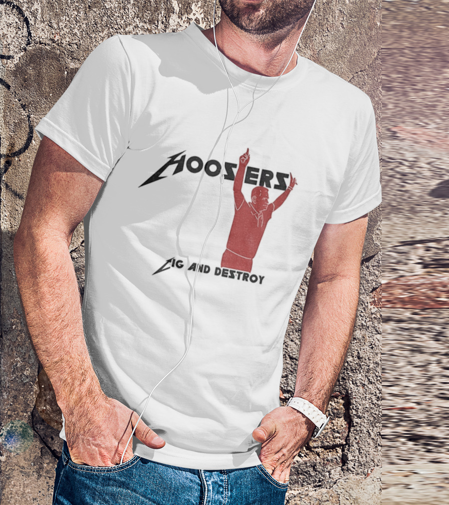 Coach Cignetti Hoosiers Cig And Destroy Indiana Football T-Shirt