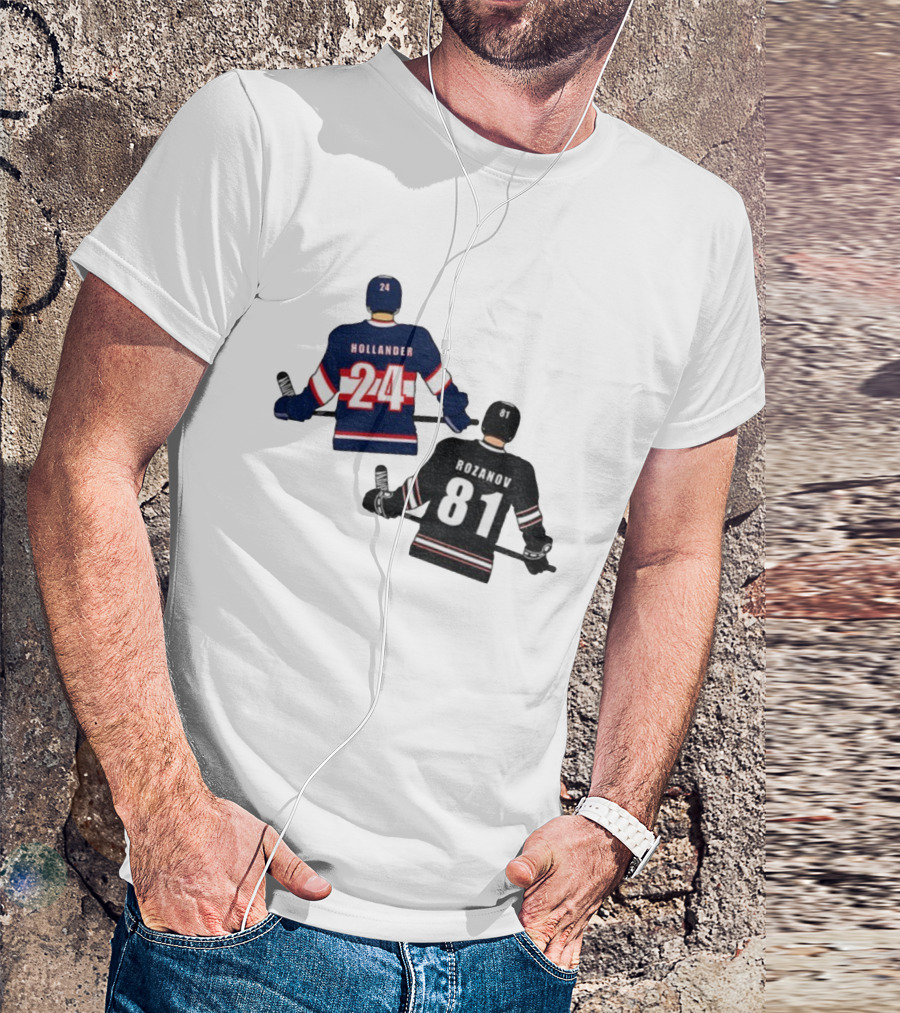 Hollander 24 Rozanov 81 Heated Rivalry Hockey Jersey Showdown T-Shirt