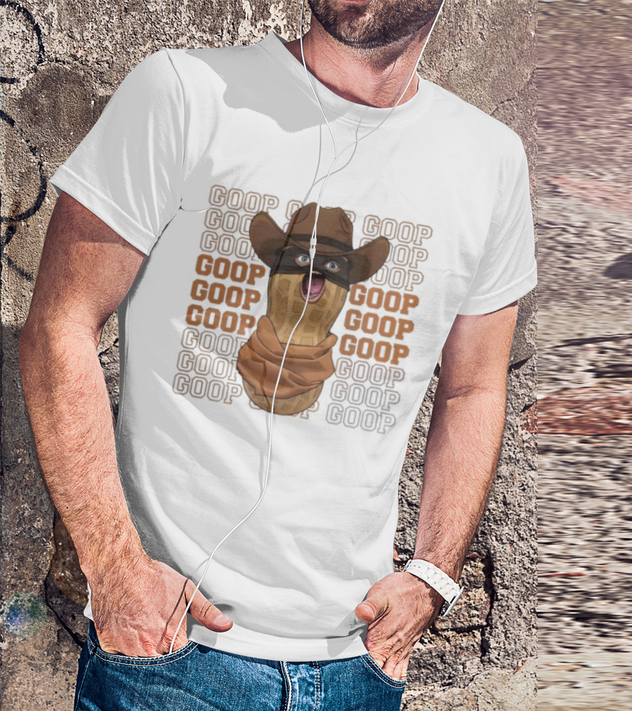 GOOP Burnt Peanut Meme Cowboy Avocado Bandit T-Shirt